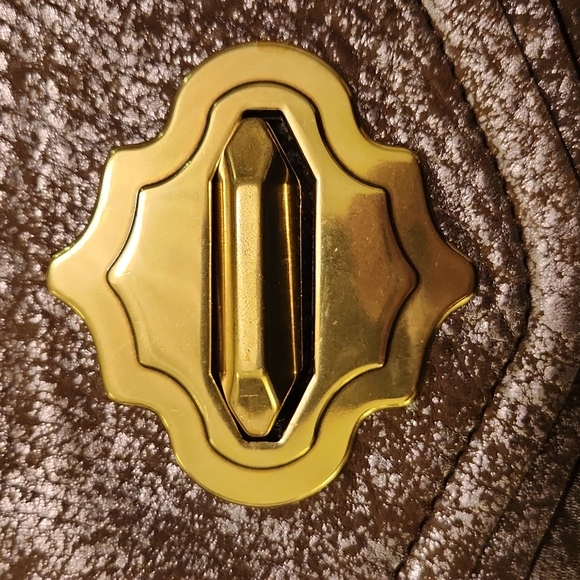 Oryany Leather Handbag NWT Small Turnlock dustbag included $268 - Picture 4 of 8